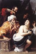 BADALOCCHIO, Sisto Susanna and the Elders  ggg oil